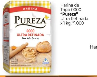 La Anonima Pureza Harina de Trigo 0000 Ultra Refinada x 1 kg. oferta