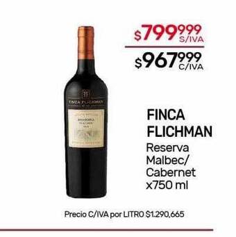 Nini Mayorista Finca flichman reserva malbec cabernet oferta