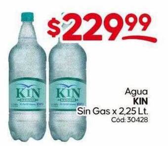Diarco Agua kin sin gas oferta