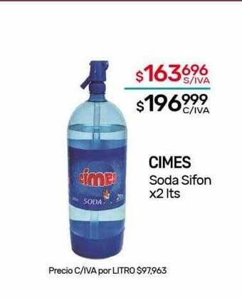 Nini Mayorista Cimes soda sifon oferta