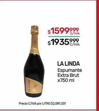 Nini Mayorista La linda espumante extra brut oferta