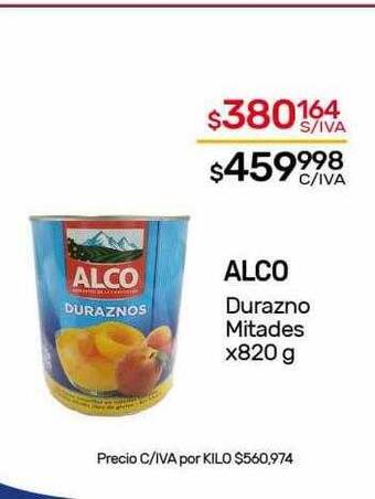 Nini Mayorista Alco durazno mitades oferta