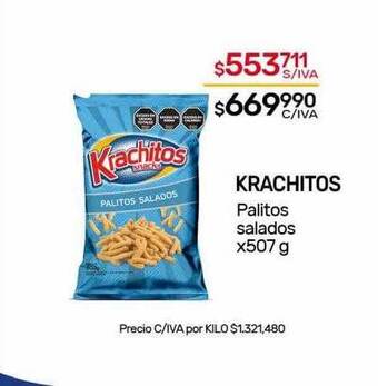 Nini Mayorista Krachitos palitos salados oferta