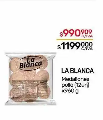 Nini Mayorista La blanca medallones pollo oferta