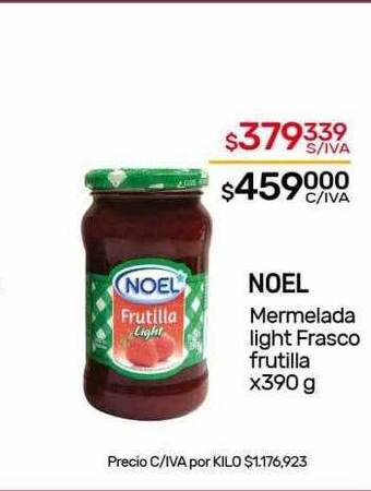 Nini Mayorista Noel mermelada light frasco frutilla oferta