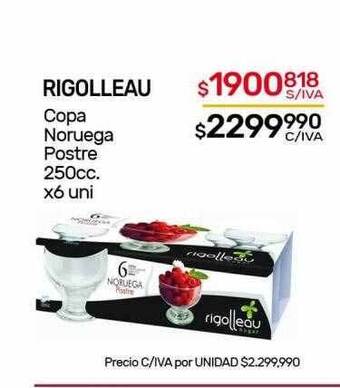 Nini Mayorista Rigolleau copa noruega postre oferta