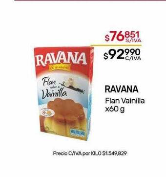 Nini Mayorista Ravana flan vainilla oferta