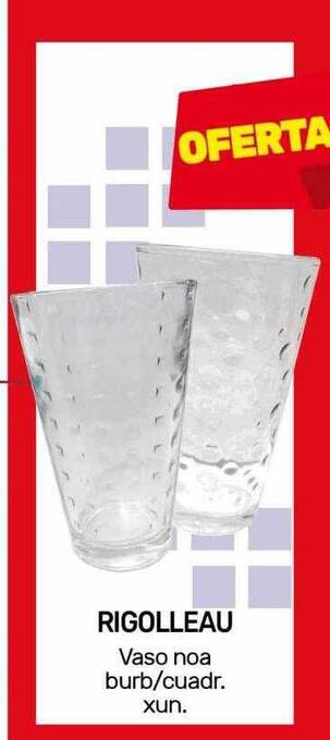Nini Mayorista Rigolleau vaso noa burb cuadr. oferta