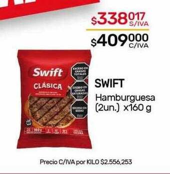 Nini Mayorista Swift hamburguesa oferta