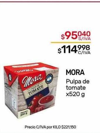 Nini Mayorista Mora pulpa de tomate oferta