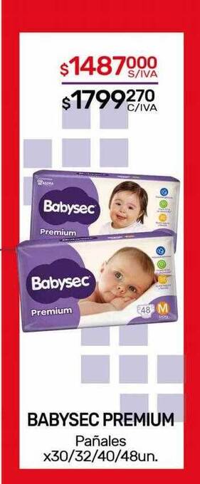 Nini Mayorista Babysec premium pañales oferta