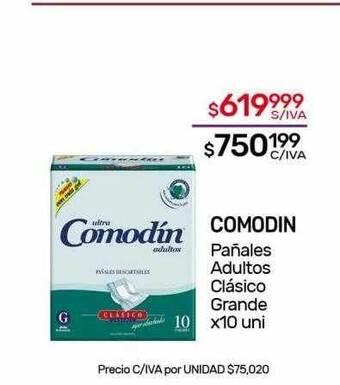 Nini Mayorista Comodin pañales adultos clásico grande oferta