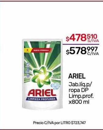 Nini Mayorista Ariel jab. líq. p ropa dp limp. prof. oferta