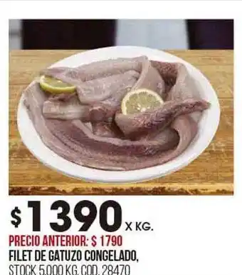 Coto Filet de gatuzo congelado oferta