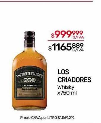 Nini Mayorista Los criadores whisky oferta