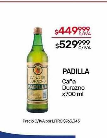 Nini Mayorista Padilla caña durazno oferta