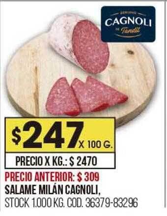 Coto Salame milán cagnoli oferta