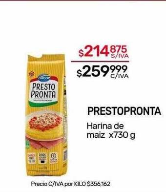Nini Mayorista Prestopronta harina de maiz oferta