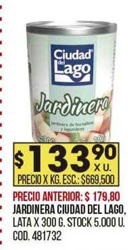 Coto Jardinera ciudad del lago oferta