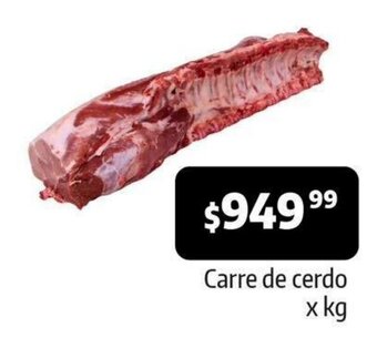 Autoservicio Capo Carre de Cerdo x kg oferta