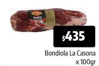 Bondiola La Casona x 100g