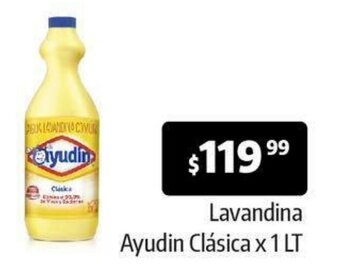 Autoservicio Capo Lavandina Ayudin Clásica x 1lt oferta