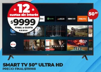 Supermayorista Vital Smart TV 50" Ultra HD oferta