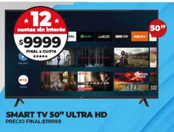Supermayorista Vital Smart tv 50 oferta