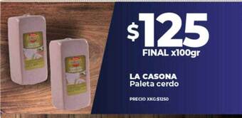 Supermayorista Vital La casona paleta cerdo oferta