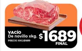 Supermayorista Vital Vacio de novillo xkg oferta