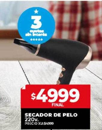 Supermayorista Vital Secador de pelo 220v oferta
