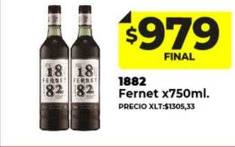Supermayorista Vital 1882 fernet oferta