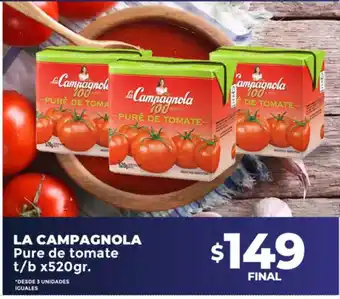 Supermayorista Vital La campagnola pure de tomate oferta