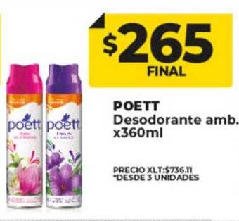 Supermayorista Vital Poett desodorante amb oferta