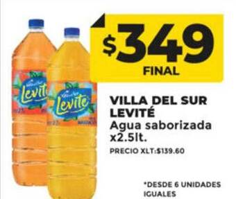 Supermayorista Vital Villa del sur levité agua saborizada oferta