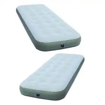 Frávega Combo colchón 1 plaza 2 unidades camping oferta