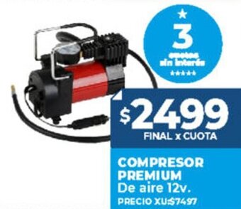 Supermayorista Vital Compresor Premium de Aire 12v oferta