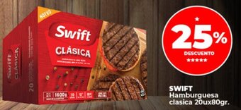 Supermayorista Vital Swift Hamburguesa clasica 20u x 80g oferta