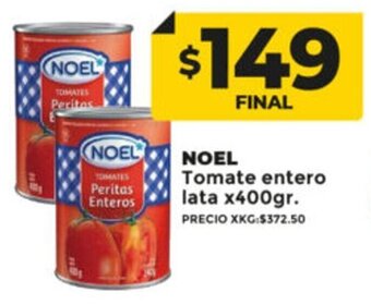 Supermayorista Vital Noel Tomate Entero lata x 400g oferta