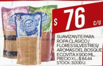 Supermercados DIA Suavizante Para Ropa Clásico Floressilvestres x 900ml oferta