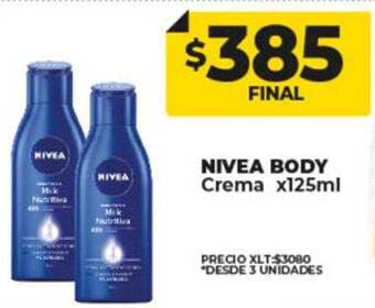Supermayorista Vital Nivea body crema oferta