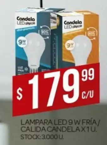 Supermercados DIA Lampara LED 9 W Fría/Calida Candela x 1u oferta