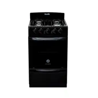 Frávega Cocina escorial palace black gas envasado 51 cm oferta