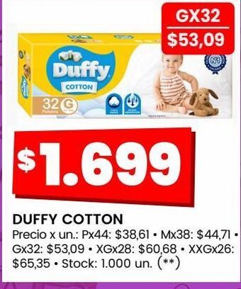 Changomas Duffy cotton oferta