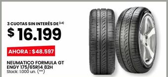 Changomas Neumatico formula gt engy 175/65r14 82h oferta