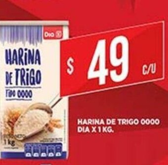 Supermercados DIA Harina De Trigo 0000 Dia x 1kg oferta