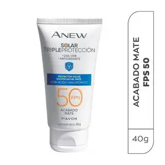 Avon Protector solar triple protección | anew oferta