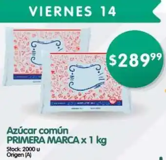 Supermercados Buenos Días Primera Marca Azúcar Común 1kg oferta