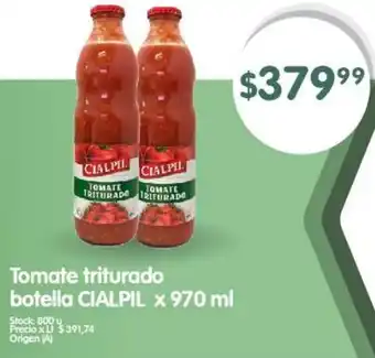 Supermercados Buenos Días Cialpil Tomate Triturado Botella 970ml oferta