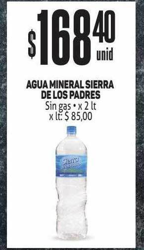 Makro Agua mineral sierra de los padres oferta